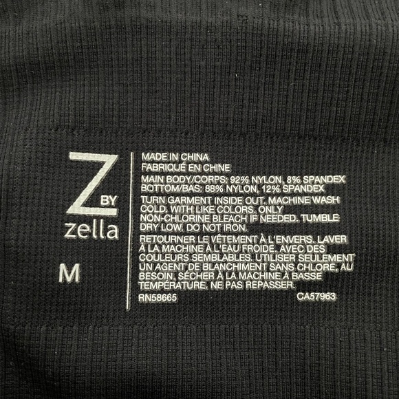 Zella Black Sports Bra - Picture 3 of 5